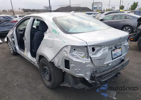 2020 Toyota Corolla Le из США, поврежденный, VIN 5YFEPRAE8LP053586